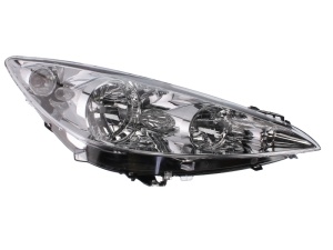 Far fata Dreapta (H1/H7, electric, cu motor, culoare insert: cromat) potrivit PEUGEOT 308, 308 I, 308 II