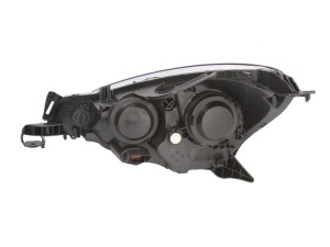 Far fata Dreapta (H1/H7, electric, cu motor, culoare insert: negru) potrivit CITROEN C3 II, DS3 - Img 2