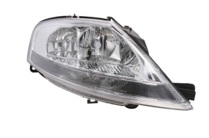 Far fata Dreapta (H1/H7, electric, cu motor) potrivit CITROEN C3 I