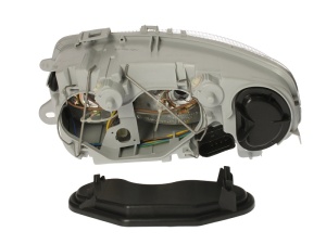 Far fata Dreapta (H1/H7, electric, fara motoras, culoare insert: cromat) potrivit ALFA ROMEO 147 2000-2004 - Img 2