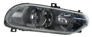 Far fata Dreapta (H1/H7, electric, fara motoras, culoare insert: negru) potrivit ALFA ROMEO 156