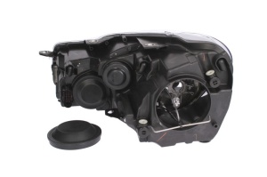 Far fata Dreapta (H15/H7, electric, cu motor, culoare insert: negru) potrivit VW GOLF 6 - Img 2