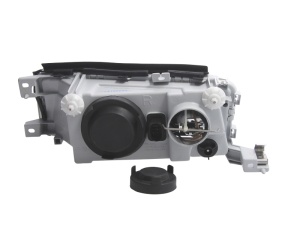 Far fata Dreapta (H3/H4, electric, fara motoras, culoare insert: argintiu) potrivit SKODA OCTAVIA I - Img 2