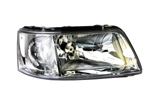 Far fata Dreapta (H4, electric, cu motor) potrivit VW MULTIVAN T5, TRANSPORTER T5
