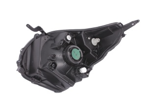 Far fata Dreapta (H4, electric, fara motoras, culoare insert: cromat, culoare semnalizator: transparent) potrivit SUZUKI ALTO VII - Img 2