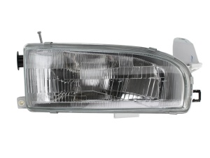 Far fata Dreapta (H4, manual, fara motoras, culoare insert: cromat) potrivit TOYOTA COROLLA