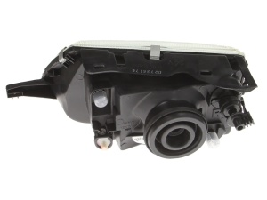 Far fata Dreapta (H4/W5W, electric, mecanic, fara motoras, culoare insert: argintiu) potrivit CITROEN SAXO - Img 2