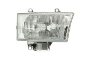 Far fata Dreapta (H4/W5W, manual, fara motoras, culoare insert: cromat) potrivit MAZDA B-SERIE