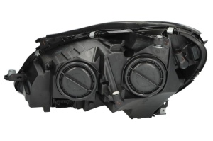 Far fata Dreapta (H7, electric, cu motor, culoare insert: negru, culoare semnalizator: transparent) potrivit MERCEDES C (C204), C T-MODEL (S204), C (W204) - Img 2