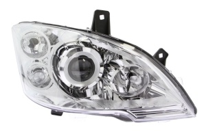 Far fata Dreapta (xenon, D1S/H7/LED, electric, cu motor) potrivit MERCEDES VITO (W639) - Img 1