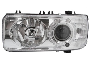 Far fata Stanga (D2S/H1/PY21W/W5W, electric, cu motor, culoare insert: cromat, culoare semnalizator: alb) potrivit DAF CF 65, CF 75, CF 85, XF 105, XF 95 01.01- - Img 1
