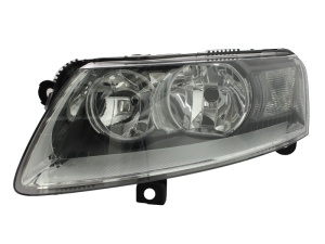 Far fata Stanga (H1/H7, electric, fara motoras, culoare insert: cromat) potrivit AUDI A6 ALLROAD C6, A6 ALLROAD C7, A6 C6