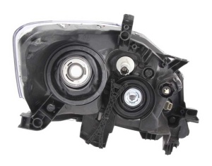 Far fata Stanga (H11/HB3, electric, fara motoras, culoare insert: cromat, culoare semnalizator: transparent) potrivit TOYOTA AURIS -10.12 - Img 2