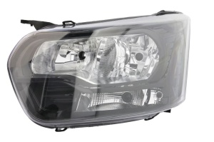 Far fata Stanga (H15/H7, electric, cu motor, culoare insert: negru) potrivit FORD TRANSIT, TRANSIT V363 - Img 1