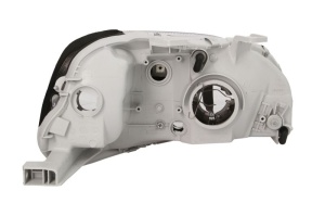 Far fata Stanga (H4, electric, fara motoras, culoare insert: cromat, culoare semnalizator: alb) potrivit HONDA CIVIC VI -04.98 - Img 2