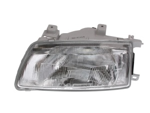 Far fata Stanga (H4, manual, fara motoras, culoare insert: argintiu) potrivit HONDA CIVIC IV, CIVIC IX, CIVIC V
