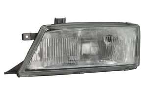 Far fata Stanga (H4, mecanic, fara motoras, culoare insert: cromat, culoare semnalizator: transparent) potrivit SUZUKI BALENO