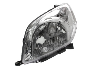 Far fata Stanga (halogen, H4/PY21W/W5W, electric, cu motor, culoare insert: cromat, culoare semnalizator: transparent) potrivit CITROEN NEMO, NEMO/MINIVAN; FIAT FIORINO/MINIVAN 01.08- - Img 1