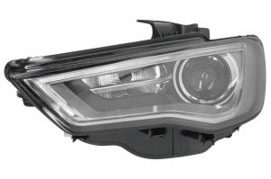 Far fata Stanga (LED, D3S/LED/PWY24W, electric, cu motor, culoare insert: gri) potrivit AUDI A3 - Img 1