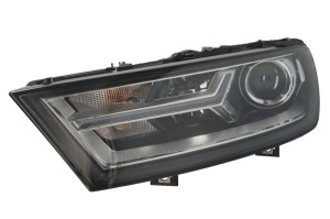 Far fata stanga potrivit Audi Q7 4M 2015-2019 - D5S/H7/LED, electric, cu motor, H7, LED