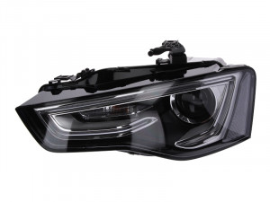Far Stanga (bi-xenon, D3S/LED, electric, cu motor, culoare insertie: negru) potrivit AUDI A5 10.11-07.16 - Img 1