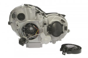 Far Stanga (D2S/H7, electric, cu motor, culoare insertie: cromat, culoare semnalizator: transparent) potrivit MERCEDES C T-MODEL (S203), C (W203) - Img 2