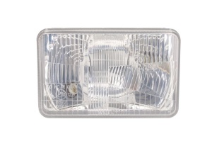 Far stanga/dreapta (H4/T4W, manual, main bulb seal, culoare insert: crom platinat) potrivit DEUTZ FAHR AGROCLIMBER, AGROCOMPACT F, AGROFARM, AGROLUX, AGROSUN, AGROTRAC, AGROTRON, DX - Img 1