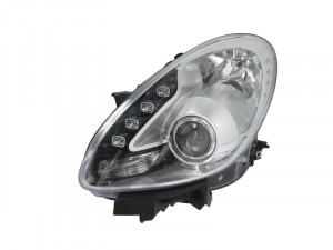 Far Stanga (H1/H7/LED, electric, cu motor, culoare: cromat, culoare semnalizator: alb) potrivit ALFA ROMEO GIULIETTA, GIULIETTA/HATCHBACK