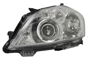 Far Stanga (H11/HB3, electric, fara motoras, culoare insertie: cromat) potrivit TOYOTA AURIS - Img 1