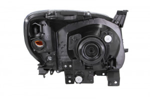 Far Stanga (H4, electric, fara motoras, culoare insertie: cromat, culoare semnalizator: galben) potrivit MAZDA BT-50 - Img 2