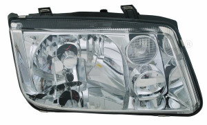Far Stanga (H4, electric, fara motoras, culoare insertie: cromat) potrivit VW BORA, BORA I