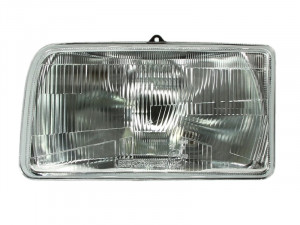 Far Stanga (H4, mecanic, culoare insertie: cromat) potrivit FORD FIESTA II, FIESTA/HATCHBACK - Img 1