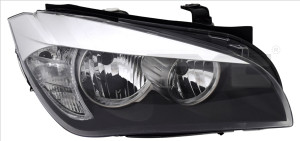 Far Stanga (H7/H7, electric, cu motor) potrivit BMW X1 (E84) 2009-2015