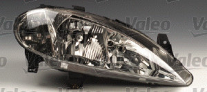 Far Stanga (halogen, H1/H7, electric, fara motoras, culoare insertie: cromat/negru, culoare semnalizator: transparent) potrivit RENAULT MEGANE I, MEGANE I CLASSIC, MEGANE I COACH - Img 3