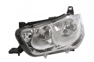 Far Stanga (halogen, H1/H7/W5W, electric, cu motor, culoare semnalizator: transparent) potrivit CITROEN C-ELYSEE - Img 1