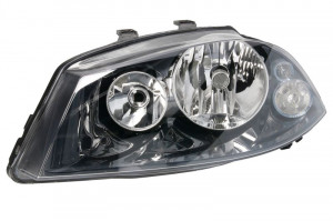 Far Stanga (halogen, H3/H7, electric, fara motoras, culoare insertie: gri, culoare semnalizator: transparent) potrivit SEAT CORDOBA, IBIZA III -05.07 - Img 1