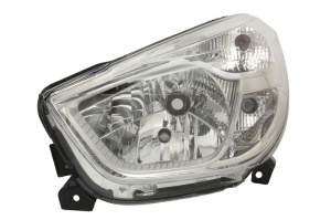 Far Stanga (halogen, H4, mecanic, fara motoras, culoare semnalizator: transparent) potrivit DACIA DOKKER, DOKKER EXPRESS/MINIVAN, LODGY - Img 1