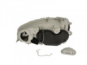 Far stanga potrivit ALFA ROMEO 147 2001-2004 - (H1/H7, reglaj electric, fundal negru) - Img 2