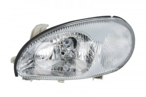 Far stanga potrivit DAEWOO LANOS - (H4, electric, fundal argintiu)
