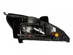 Far stanga potrivit FORD FOCUS 2001-2004 - (H1/H7, reglaj electric, fundal cromat) - Img 2