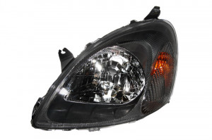 Far stanga potrivit TOYOTA YARIS 1999-2003 - (H4, electric, cu motoras, fundal gri) - Img 2