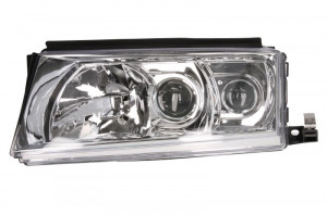 Far Stanga (xenon, D2S/H1/H3, electric, fara motoras, culoare insertie: cromat) potrivit SKODA OCTAVIA I, OCTAVIA I/KOMBI