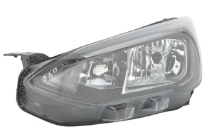 Fat stanga (H1/H7/LED/PY21W, electric, cu motor, culoare insert: negru) potrivit FORD FOCUS IV 2018-2021