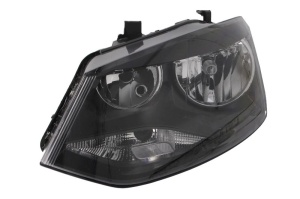 Fat stanga (H7/H7, electric, cu motor, culoare insert: negru) potrivit VW POLO V 6C 05.14-09.17 - Img 1