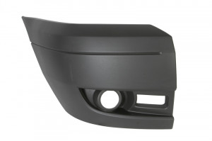 Flaps bara protectie Fata Dreapta cu locas proiector, gri inchis, TUV potrivit FORD TRANSIT, TRANSIT TOURNEO pana in 2013