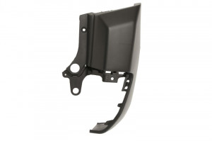 Flaps bara protectie Spate Dreapta versiune cu clapeta spate; versiune lungita, negru potrivit CITROEN BERLINGO, BERLINGO/MINIVAN; OPEL COMBO E TOUR / LIFE, COMBO/MINIVAN dupa 2018