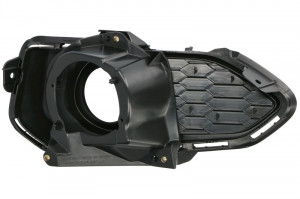 Grila bara cu locas far ceata, negru potrivit HONDA JAZZ IV 2015-2020 - Img 2