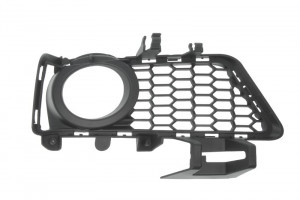 Grila bara Dreapta cu locas proiector, plastic, negru potrivit BMW 3 F30, F80, 3 F31 11.11-06.19 09.14-02.17 - Img 2