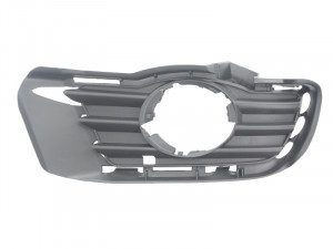Grila bara Dreapta ELEGANCE, cu locas proiector, negru potrivit MERCEDES C T-MODEL S204, C W204 2007-2014 2007-2011