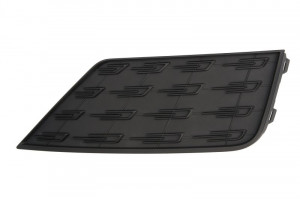 Grila bara fata Dreapta fara orificiu halogen, plastic, negru potrivit SEAT LEON, LEON SC, LEON ST, LEON ST/combi 2012-2020